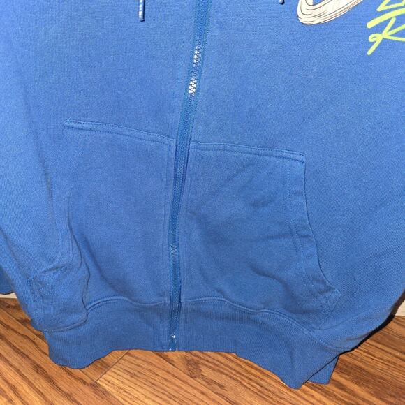 Coyote Road Runner Sweatshirt Vintage Looney Tunes Zip-Up Hooded